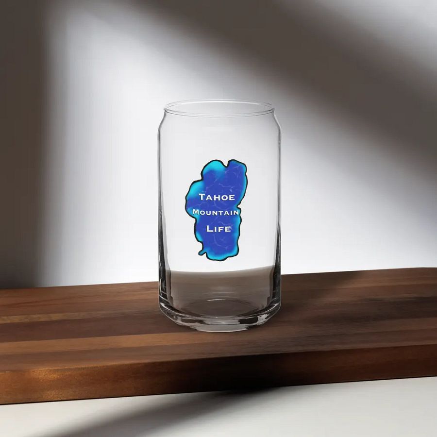 Tahoe Mountain Life Can Shaped Glass product image (8)