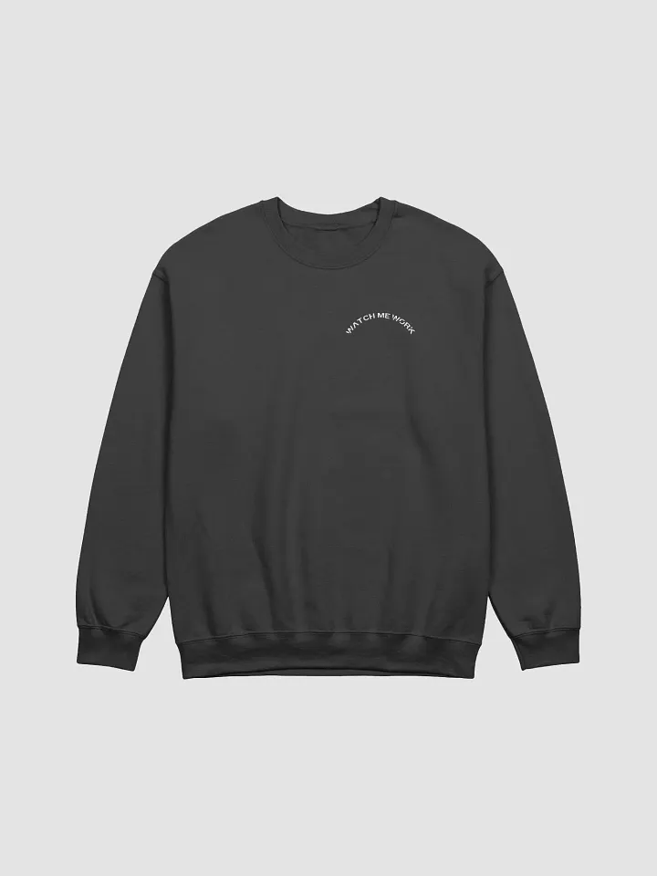 WatchMeWork Signature Crewneck - Black product image (1)