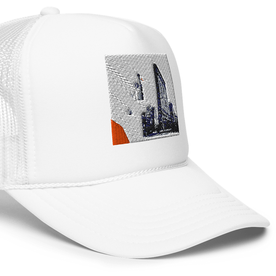 White Prominent Big Apple Snapback product image (5)