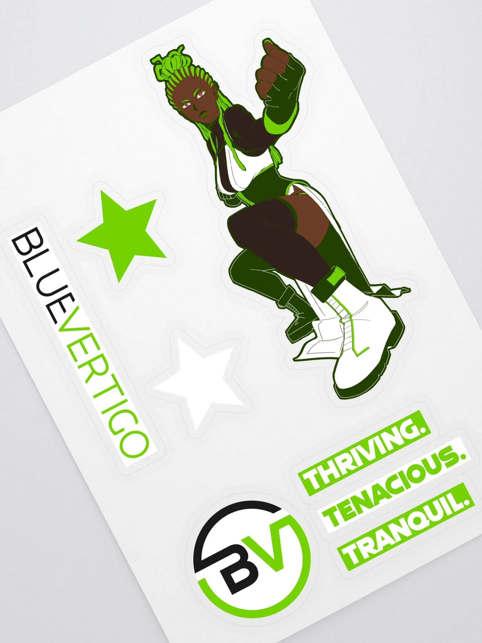 └𝗕𝗩𝗫𝗜┐ ► Tasha (Sticker Sheet) product image (2)