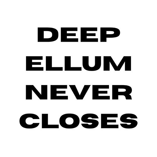 FYI, it's open all the time