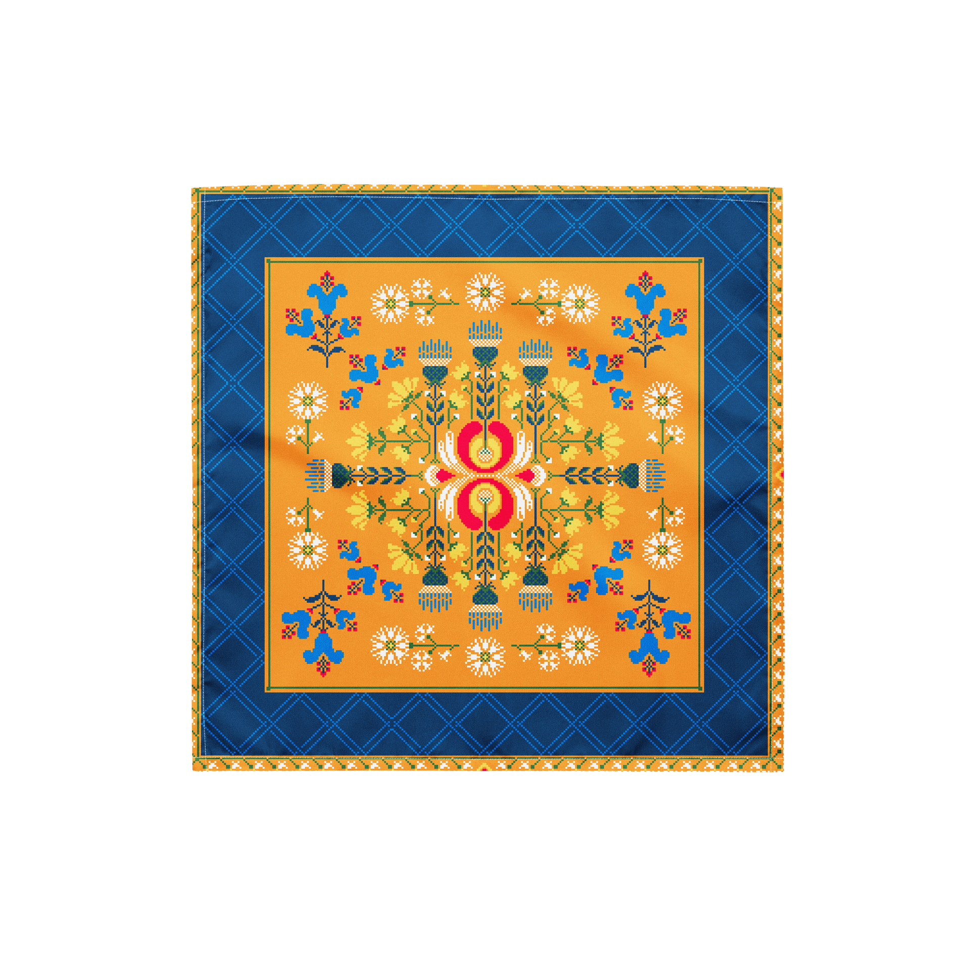Scandinavian Floral All-Over Bandana product image (1)
