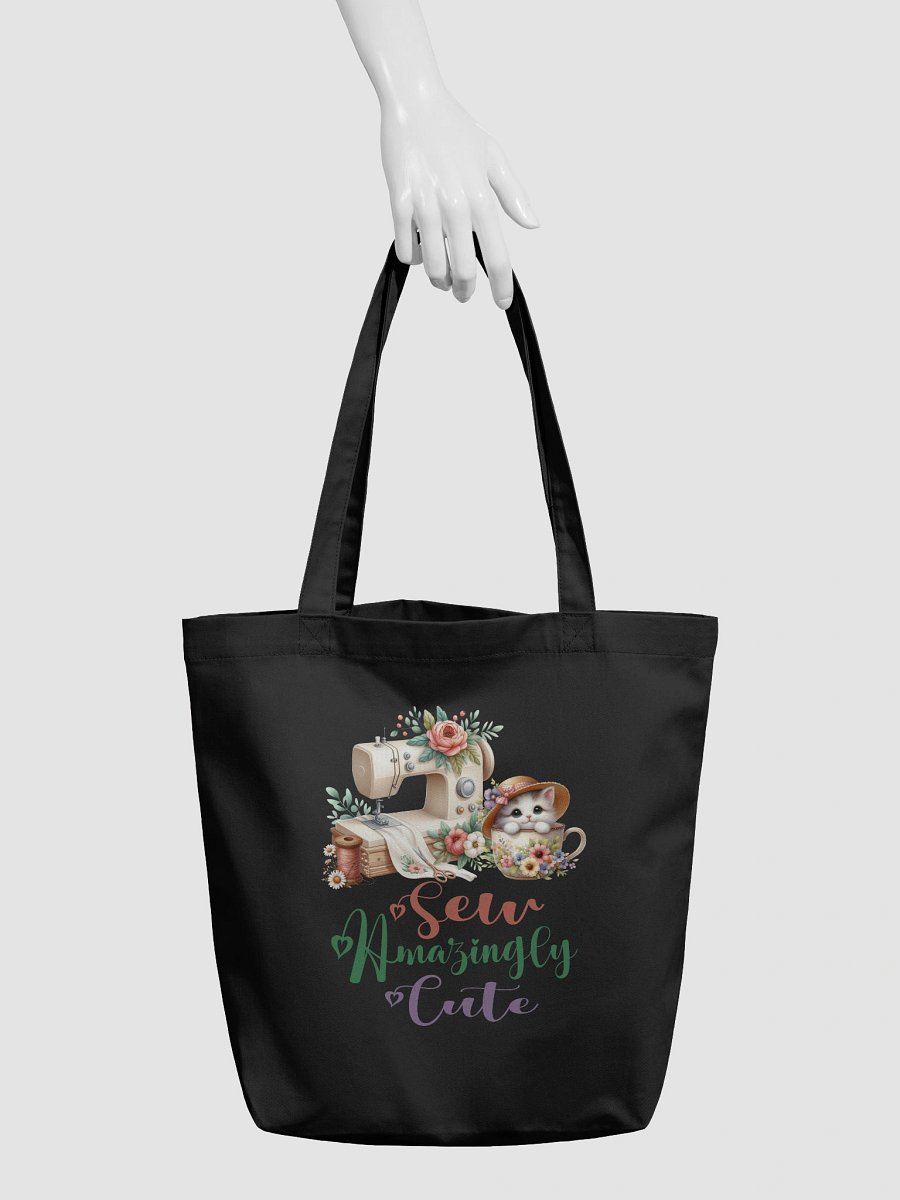 Floral Feline Sew Amazingly Cute Tote product image (4)
