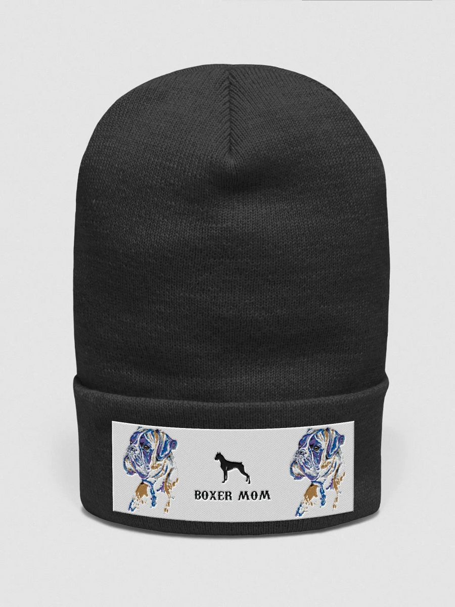 Boxer Mom Yupoong Beanie product image (1)