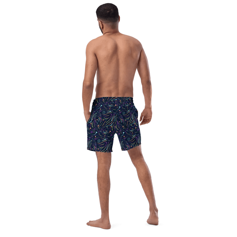 Birds in Motion Swim Trunks product image (8)