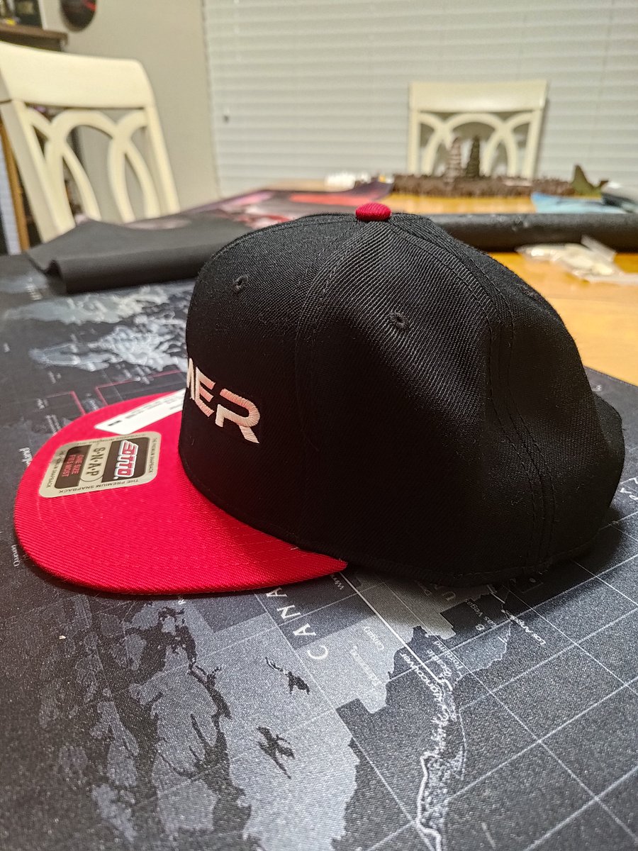 Gamer fully embroidered snapback product image (3)