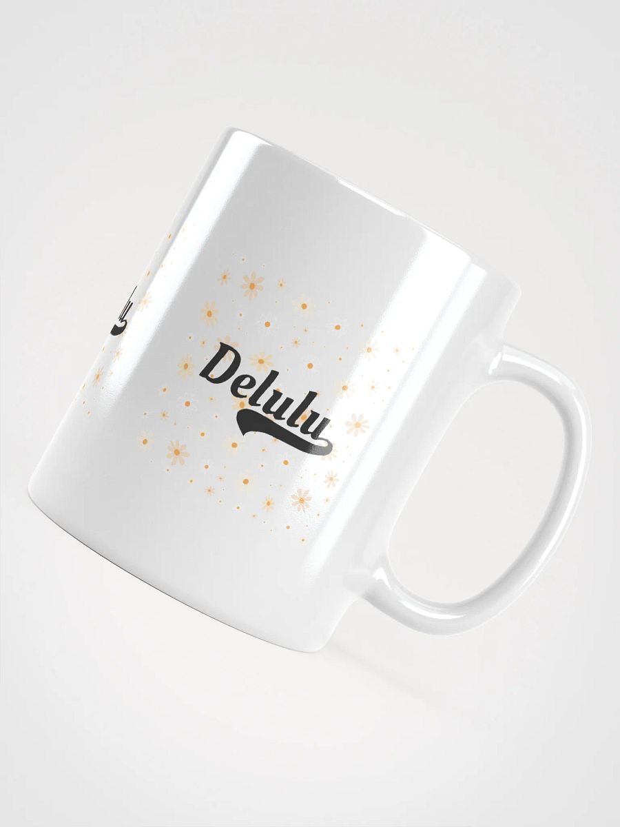 Delulu White Glossy Mug product image (10)