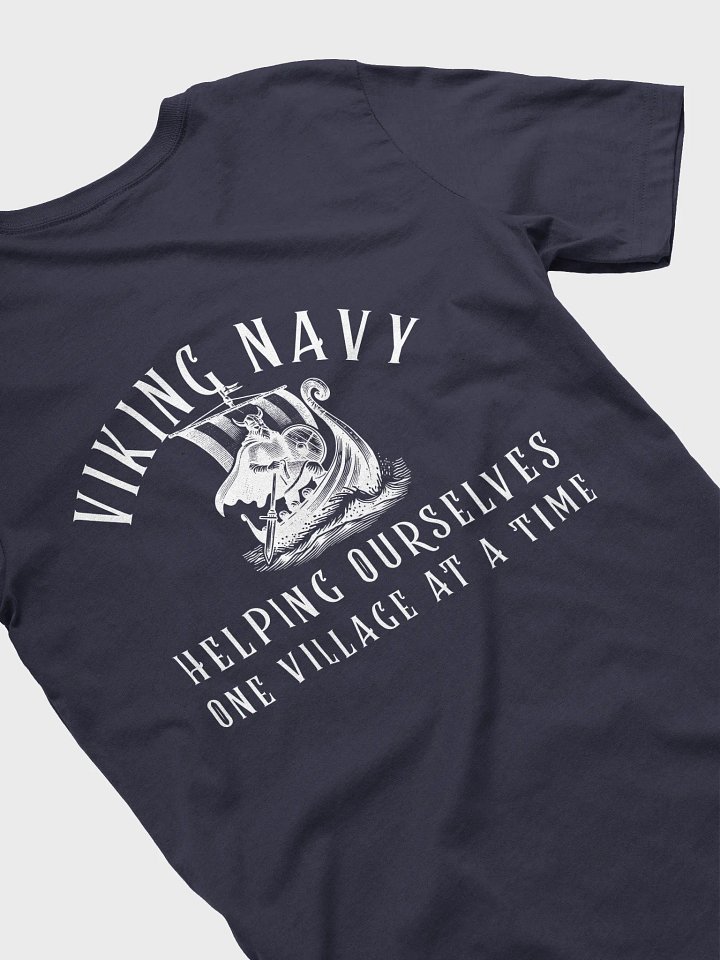VIKING NAVY BACK PRINT T-shirt product image (1)