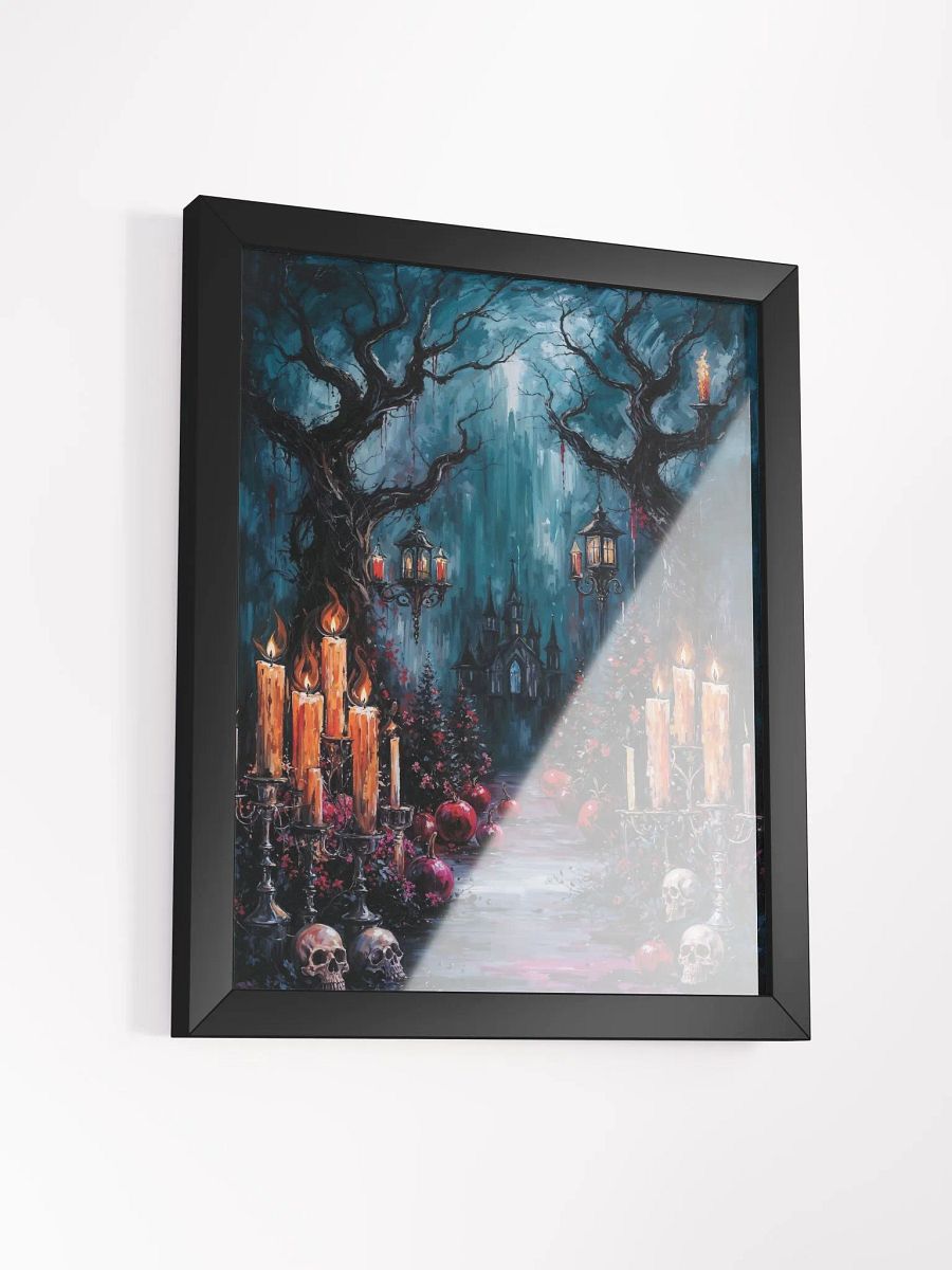 Christmas Gothic Path Framed Poster product image (15)
