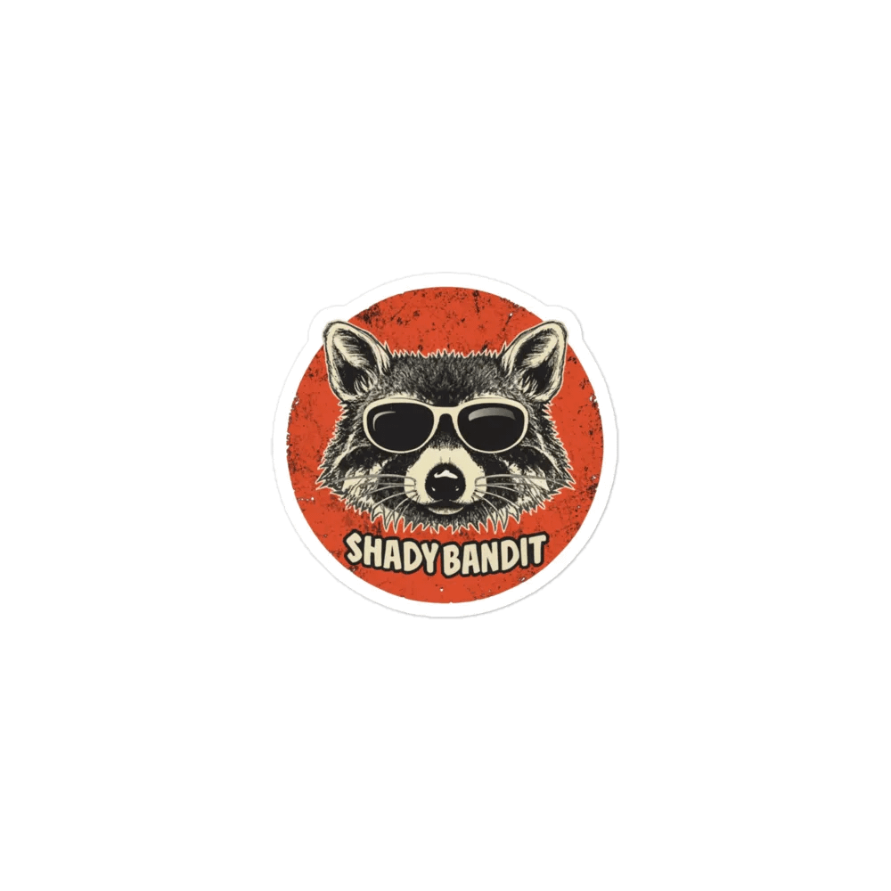 Shady Bandit Magnet product image (1)