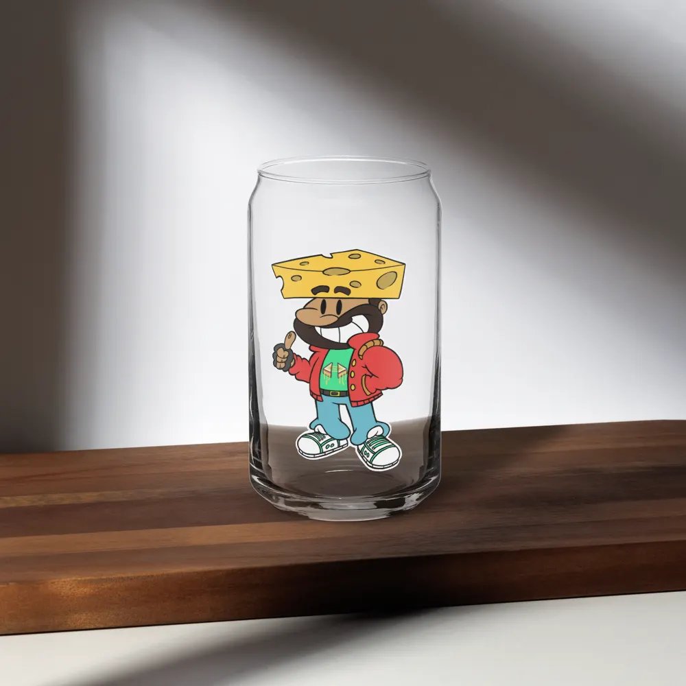 Tin Can Cheesehead Glass product image (4)