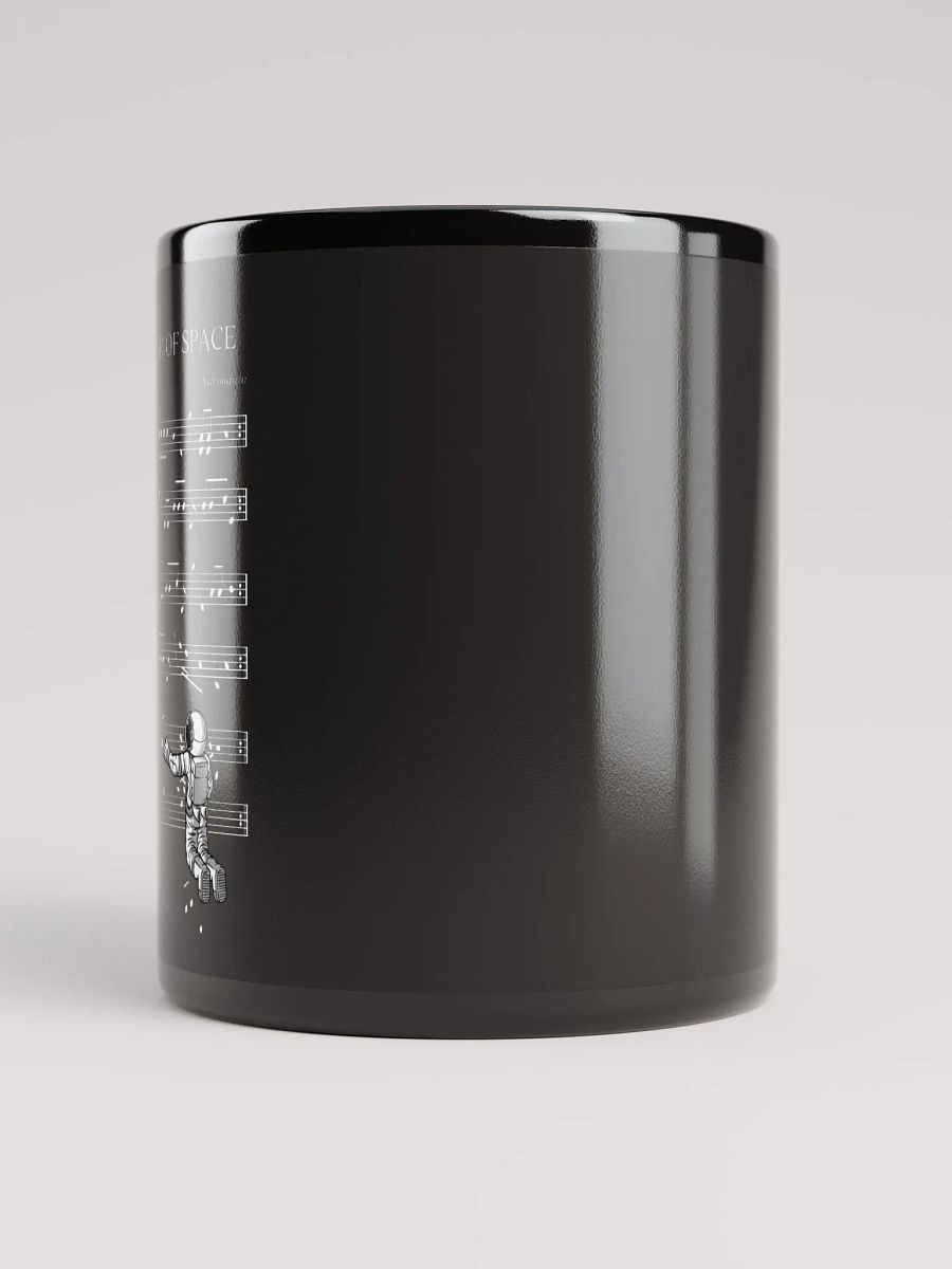 The Sound of Space - (Black Version) Mug product image (9)