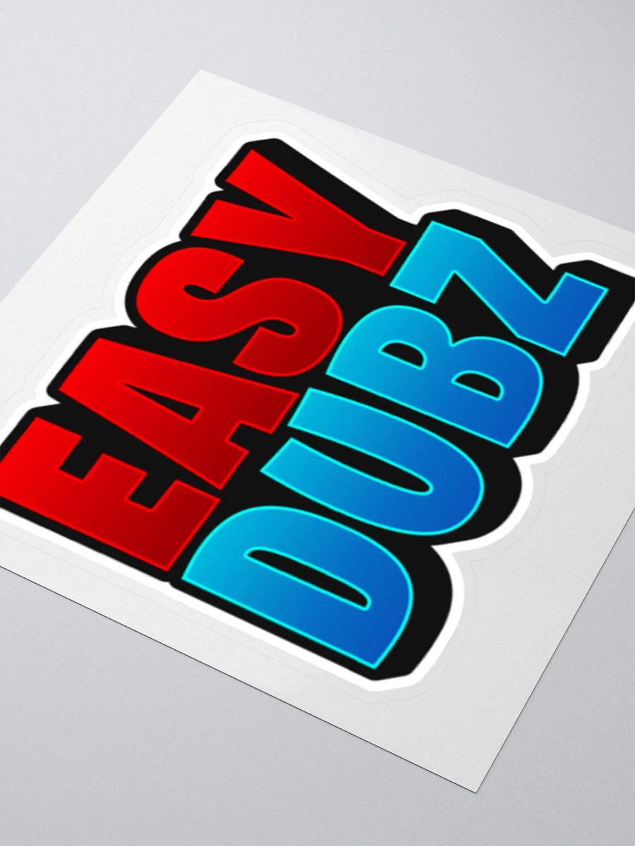 Easy Dubz Sticker product image (3)
