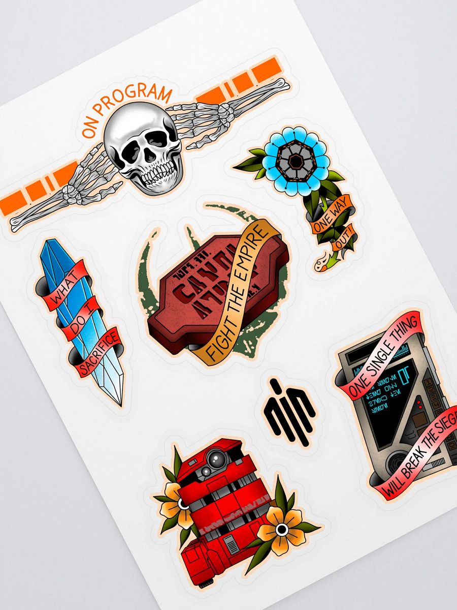Andor Flash - Sticker Sheet product image (1)