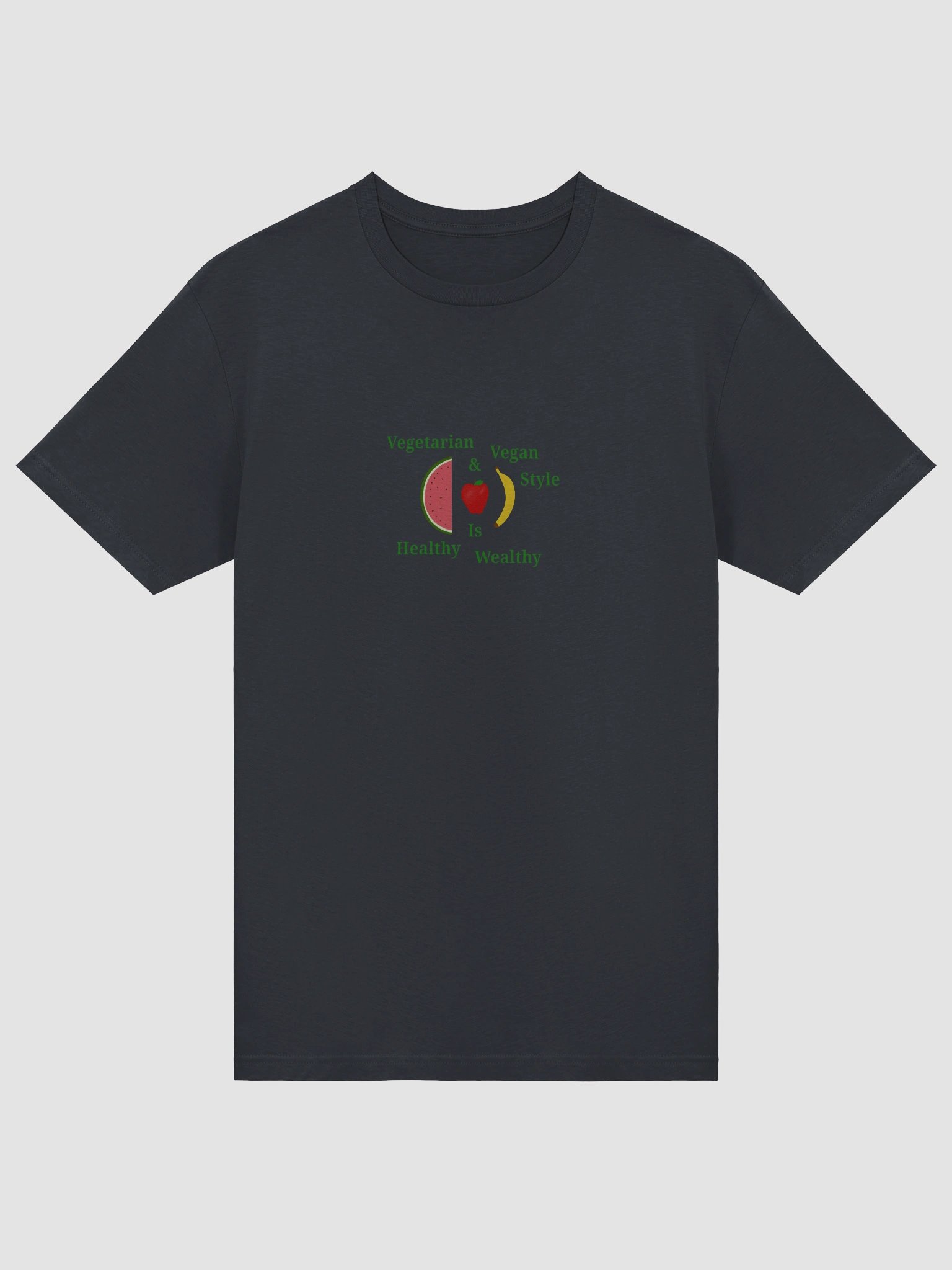 Healthy & Wealthy Vegan T-Shirt product image (5)