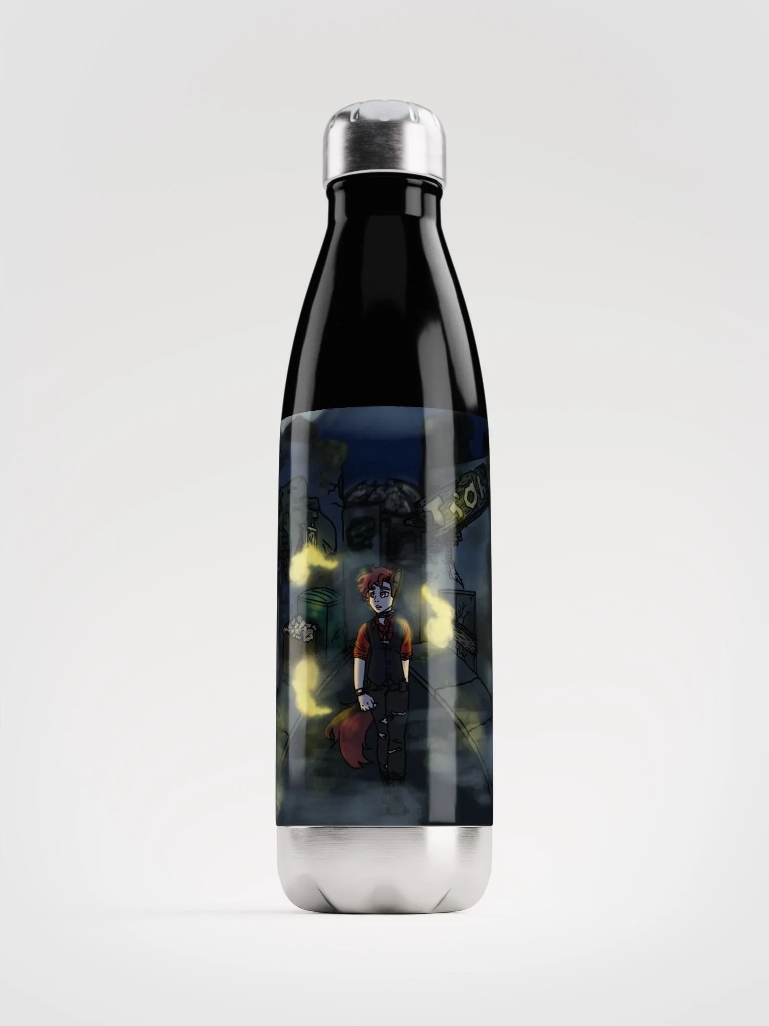 Stainless Steel Water Bottle - Cryptid Wasteland product image (3)