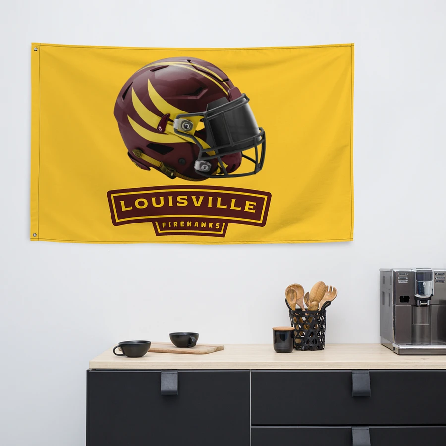 Louisville Firehawks Team Flag product image (6)