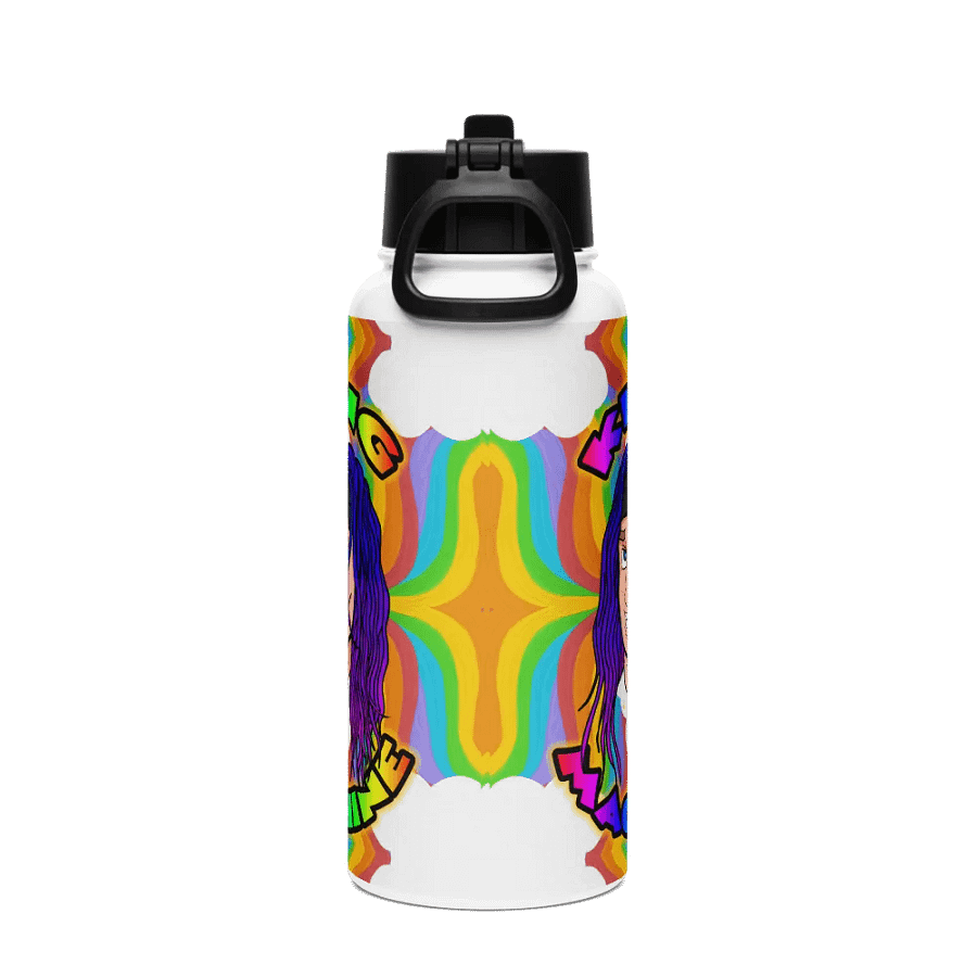 Rainbow king Stainless Bottle w/Straw Lid product image (3)