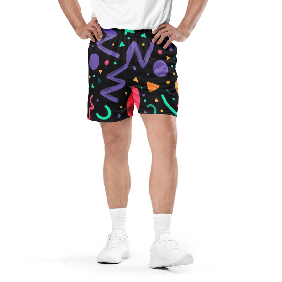 Retro Geometry All-Over Print Shorts product image (4)