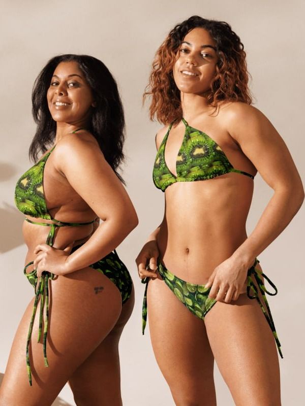 🥑🍋Custurd Apple & Lemon Flavored Bikini – Fresh, Fun & Eco-Friendly! product image (6)