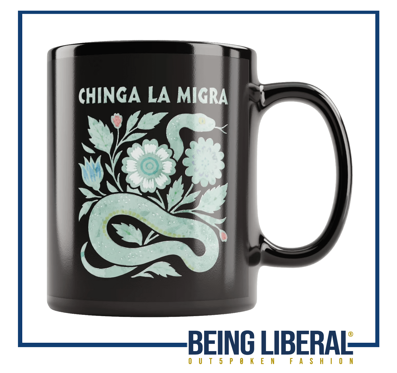 Chinga La Migra : Fuck the Immigration Fuck ICE Mug - Being Liberal product image (2)