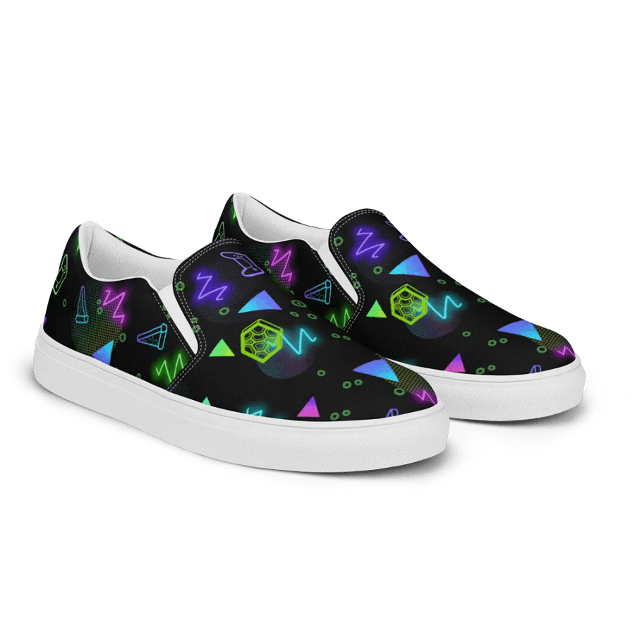90s Arcade Vibes - Women's Slip Ons product image (5)