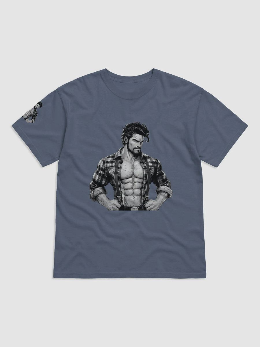 Brooding Lumberjack Hunk LGBTQ Gay Pride Color-In Graphic Design product image (1)
