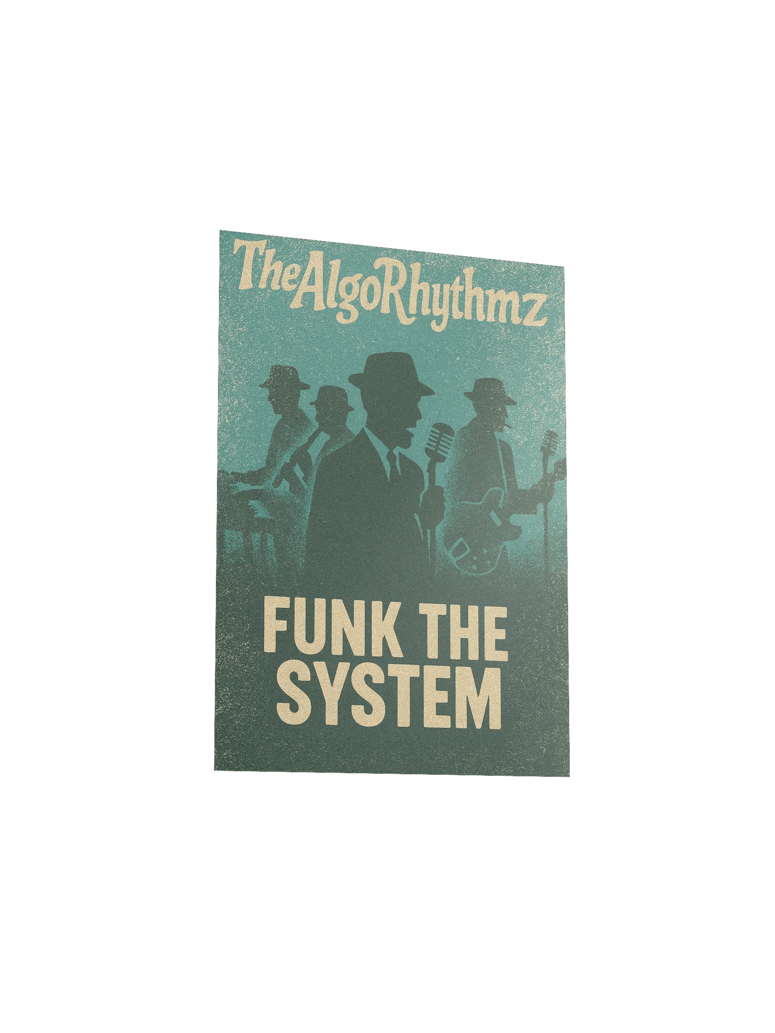 The AlgoRhythmz - "Funk the System" (Official Poster) product image (9)