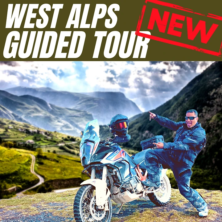 WEST ALPS CHALLENGE – 8-DAY GUIDED MOTORCYCLE TOUR product image (1)