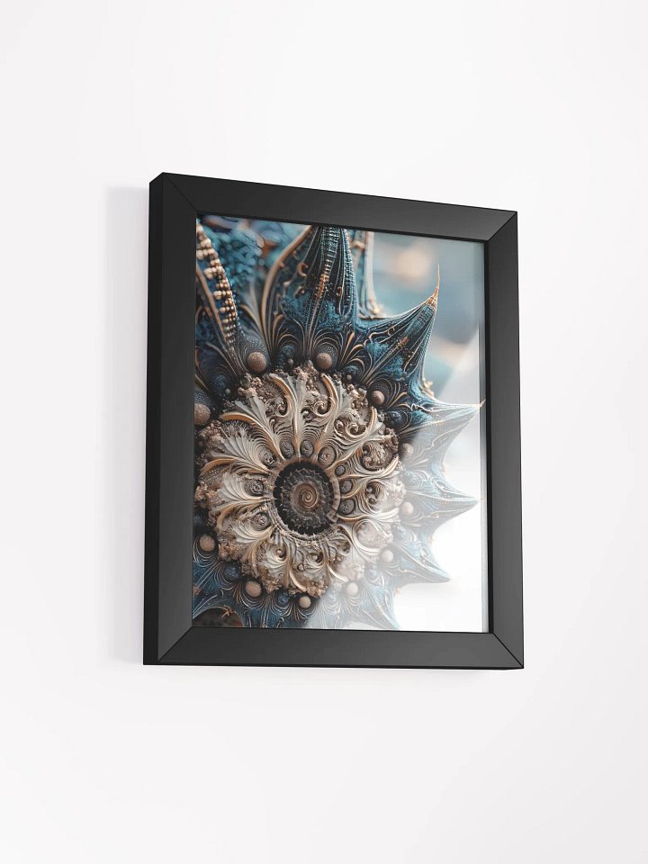 3D AI Fractal #1 Framed Art Print product image (11)