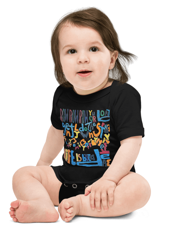 Row Row Row Your Boat Baby Short Sleeve One Piece product image (1)
