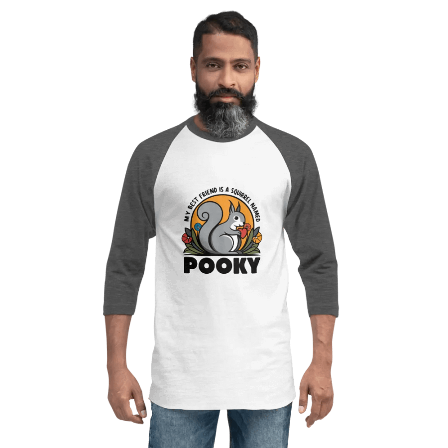 Pooky's Best Friend Raglan Tee product image (2)