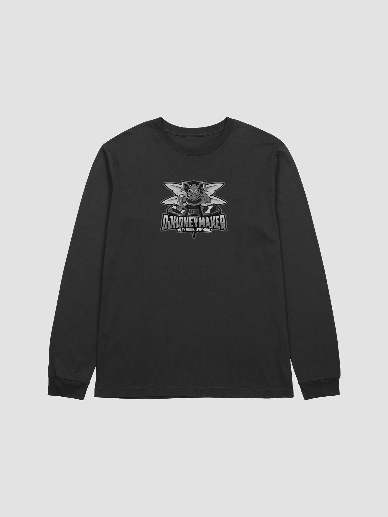 Black & White Logo Long Sleeve T-Shirt product image (5)