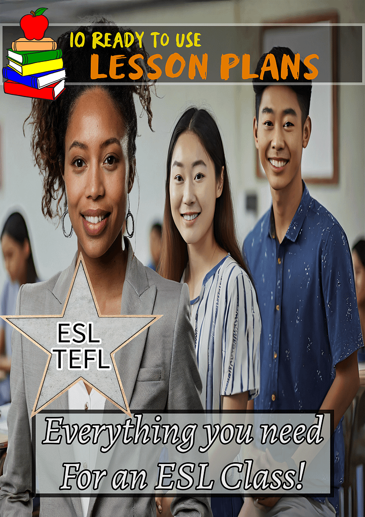 10 Ready to use Lesson Plans for English Classes Abroad! product image (1)