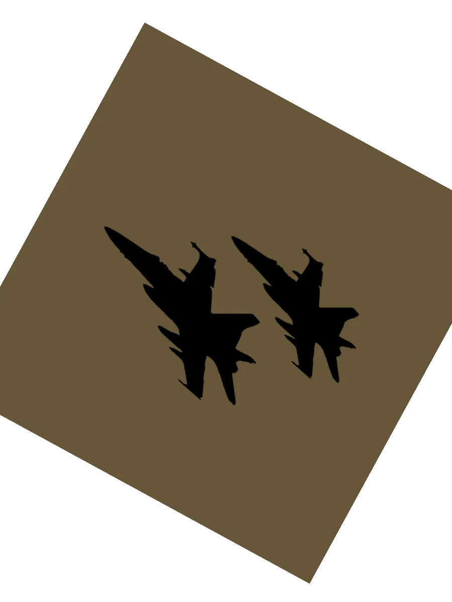 Twin Hornets Logo Sticker product image (4)