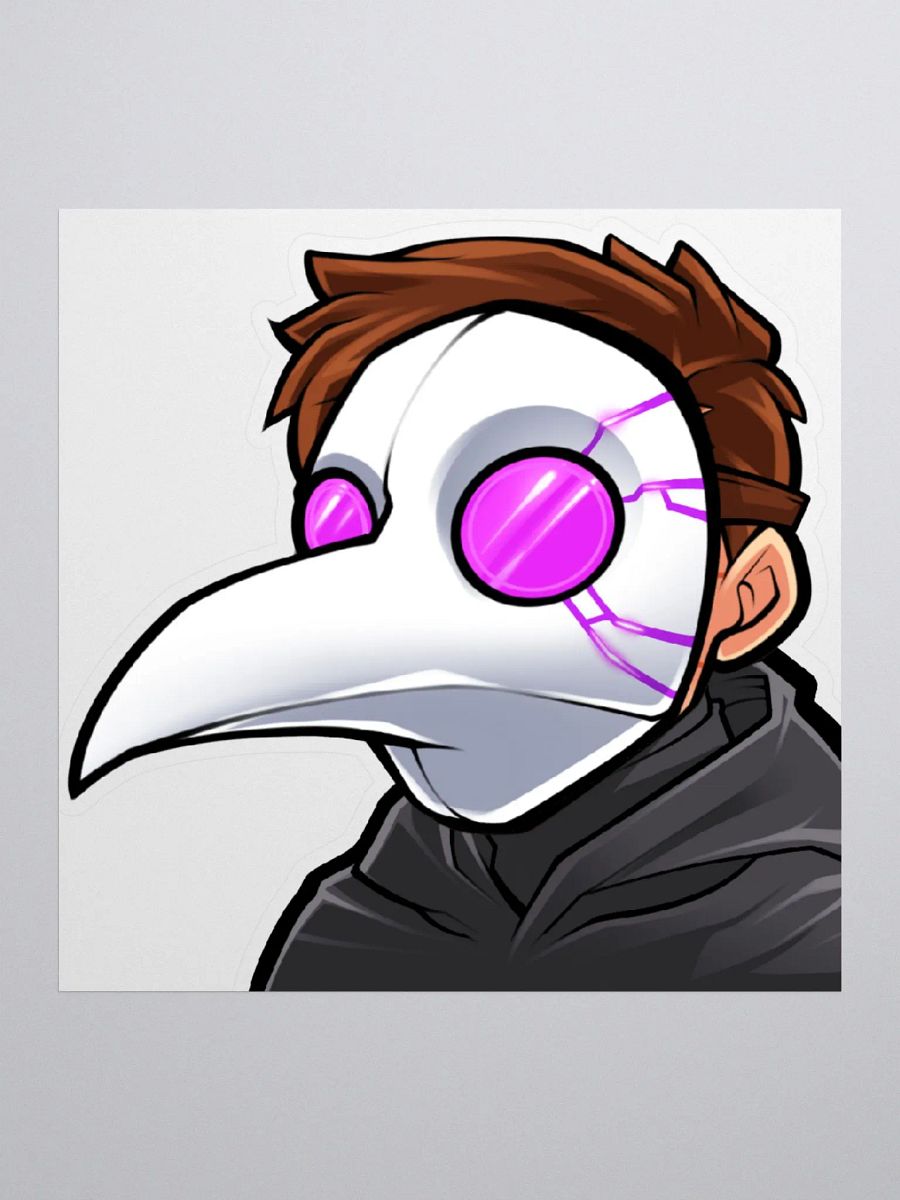 Dr. Plague, PHD Sticker product image (1)