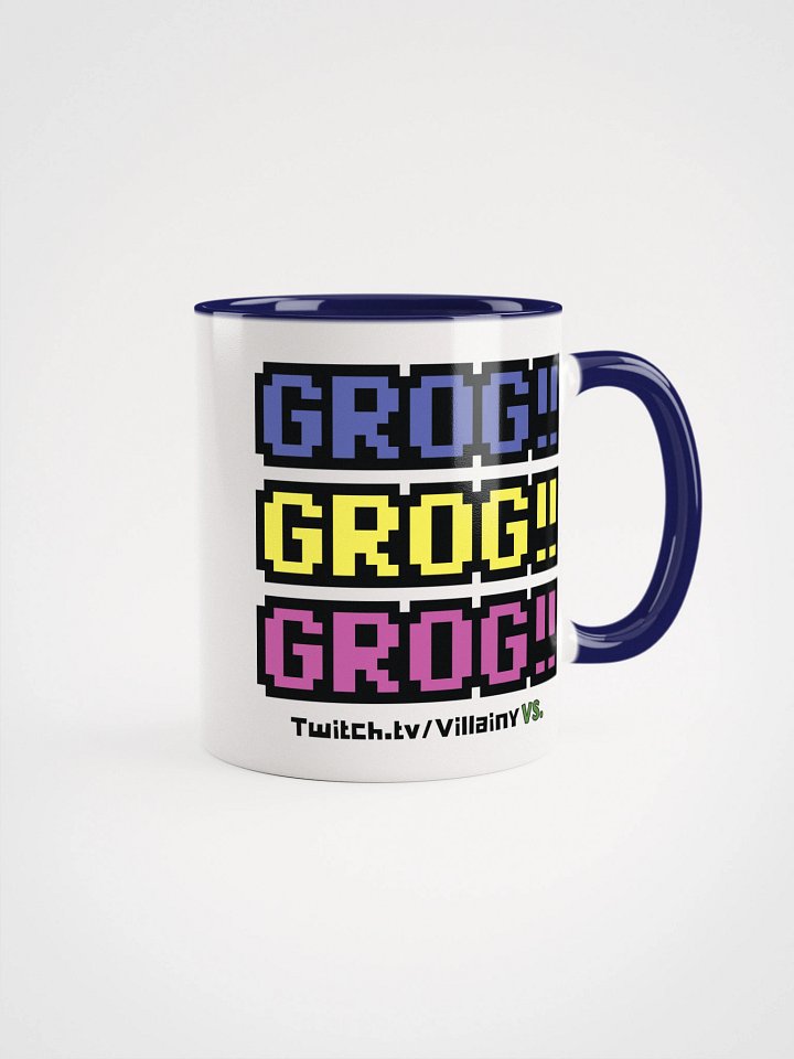 Villainy VS. Grog Grog Grog!! Mug (Traditional Colours) product image (4)
