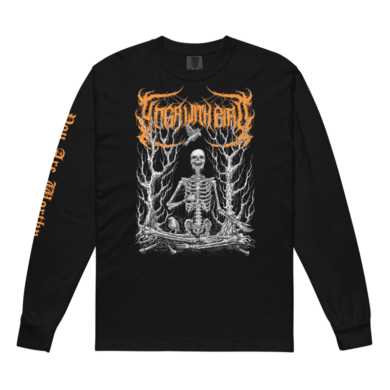 Corpse Pose Orange Logo Long Sleeve product image (1)