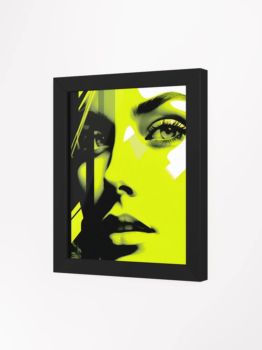 Pop Art Beauty Face - lime product image (3)