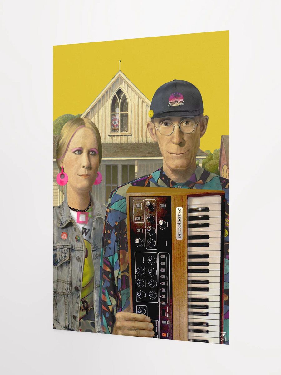 American Prophet by Frank Fonik (Sequential Circuits Prophet-5), Matte Paper Poster product image (4)
