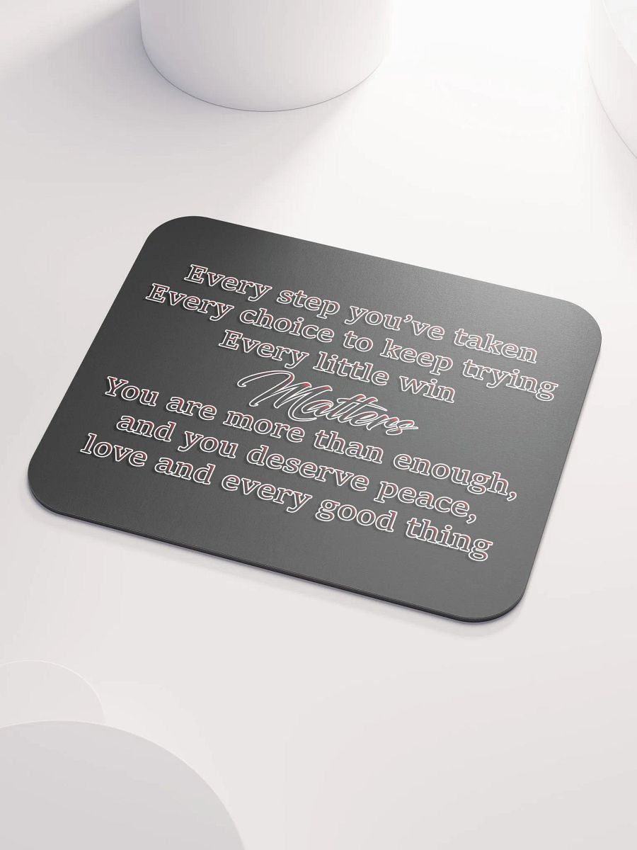 Positivity - Every Step Mouse Pad product image (3)