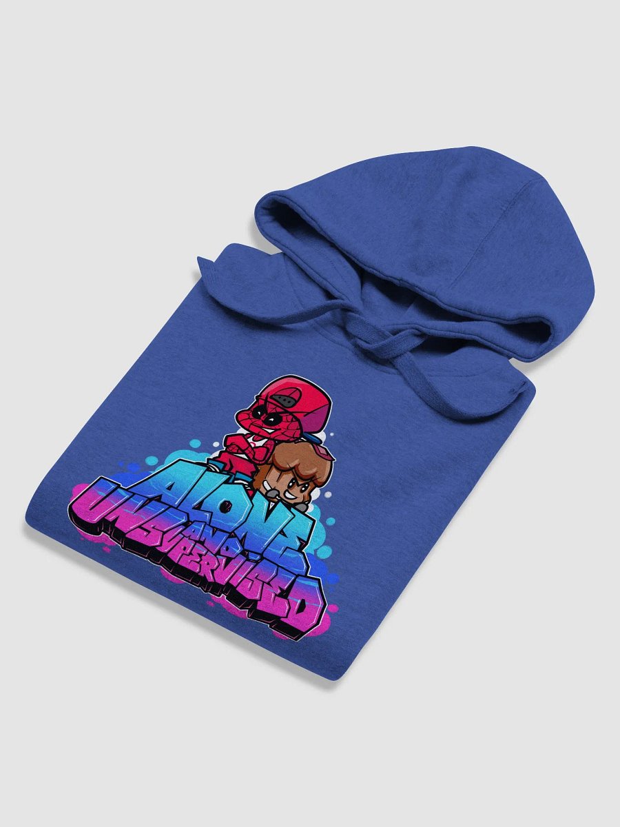 Alone and Unsupervised Graffiti Hoodie product image (29)