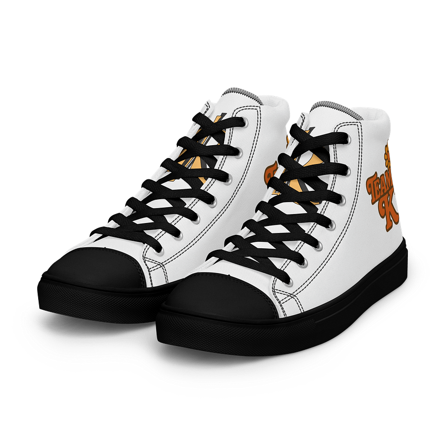Team K 1970's Women's High Top Canvas Shoes product image (9)