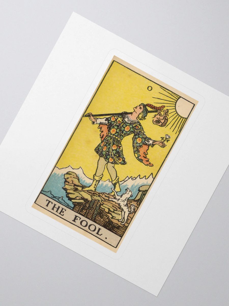 The Fool - Sticker product image (2)