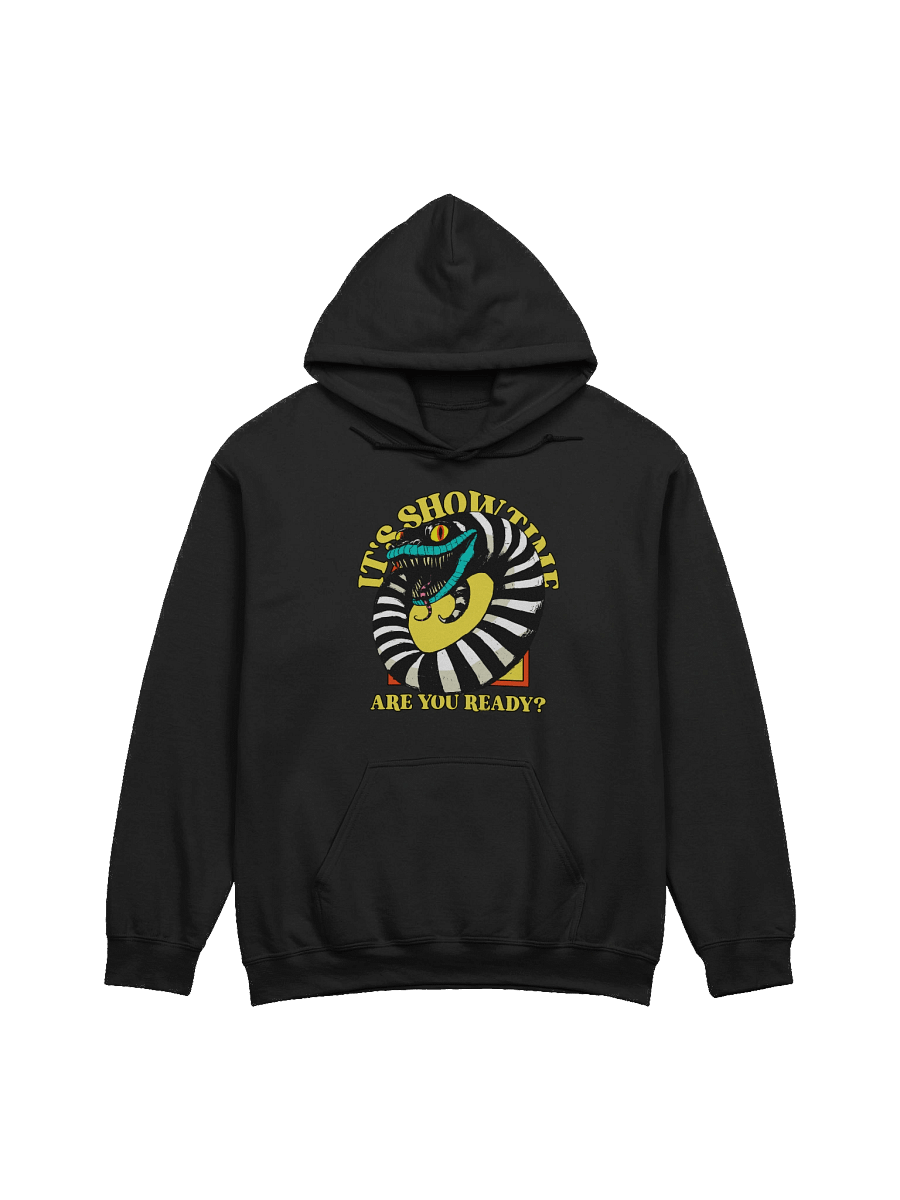 [UM Designs] Are You Ready - Unisex Pullover Graphic Hoodie [black letters] product image (1)