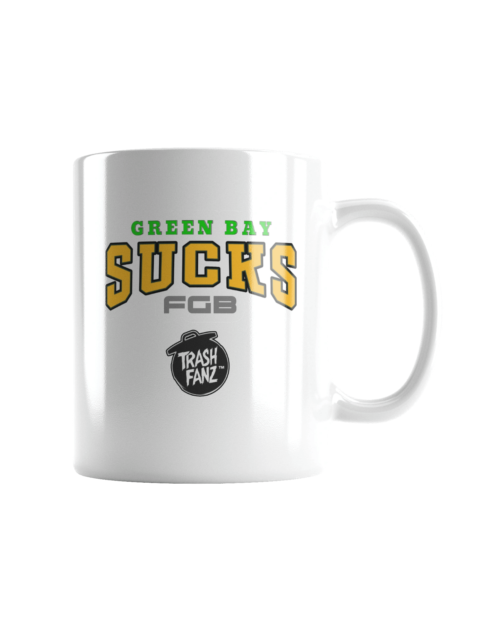 Green Bay Sucks Fudge Packers Mug | Green Bay Packers | Trash Fanz | NFL Rivals Locker product image (2)