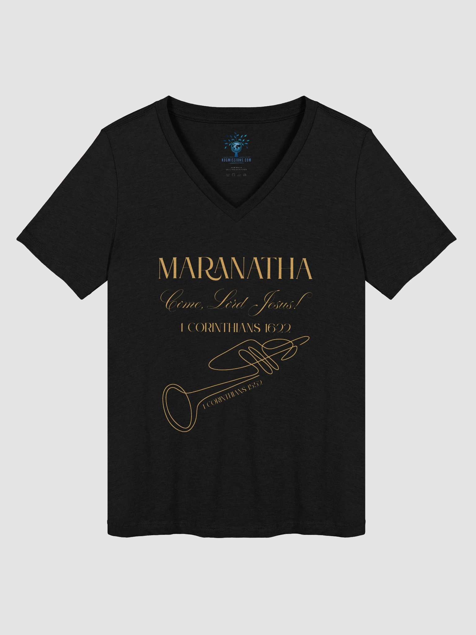 Maranatha Women's V-Neck Tee product image (1)