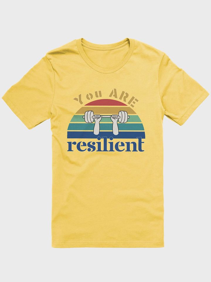 You Are Resilient, Rainbow Bella Canvas Tee product image (2)
