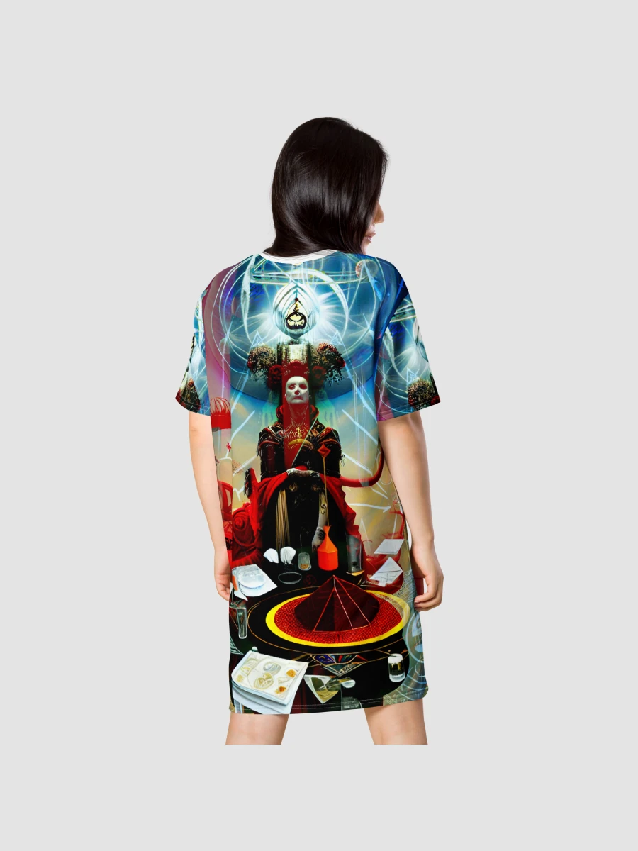 THE LONELY ALCHEMIST // ALL-OVER PRINT T-SHIRT DRESS product image (4)