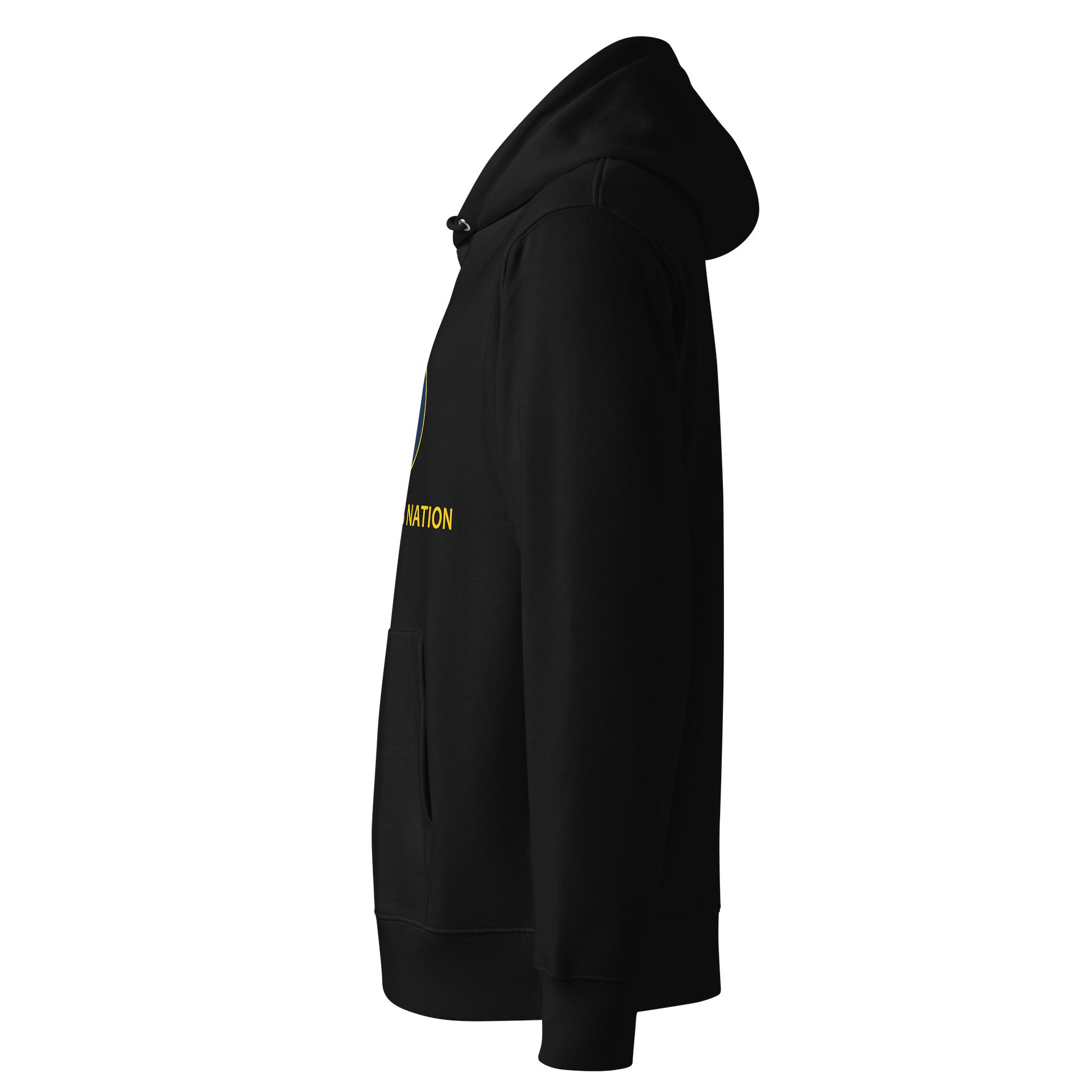 Black VN Organic Hoodie (Unisex) product image (3)